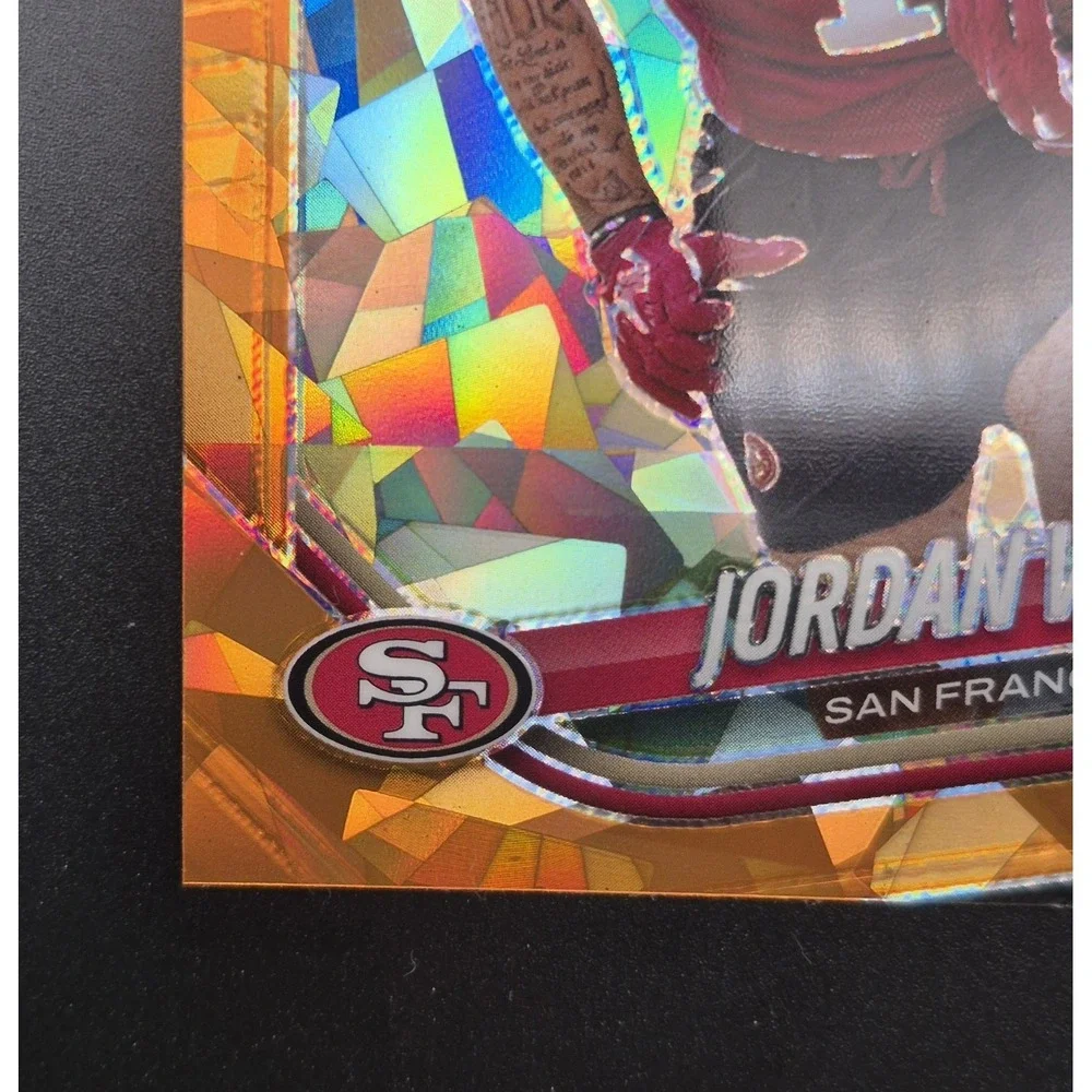 Jordan Watkins 2025 Panini Prizm‎ #389 Orange Ice Prizm (RC) 49ers